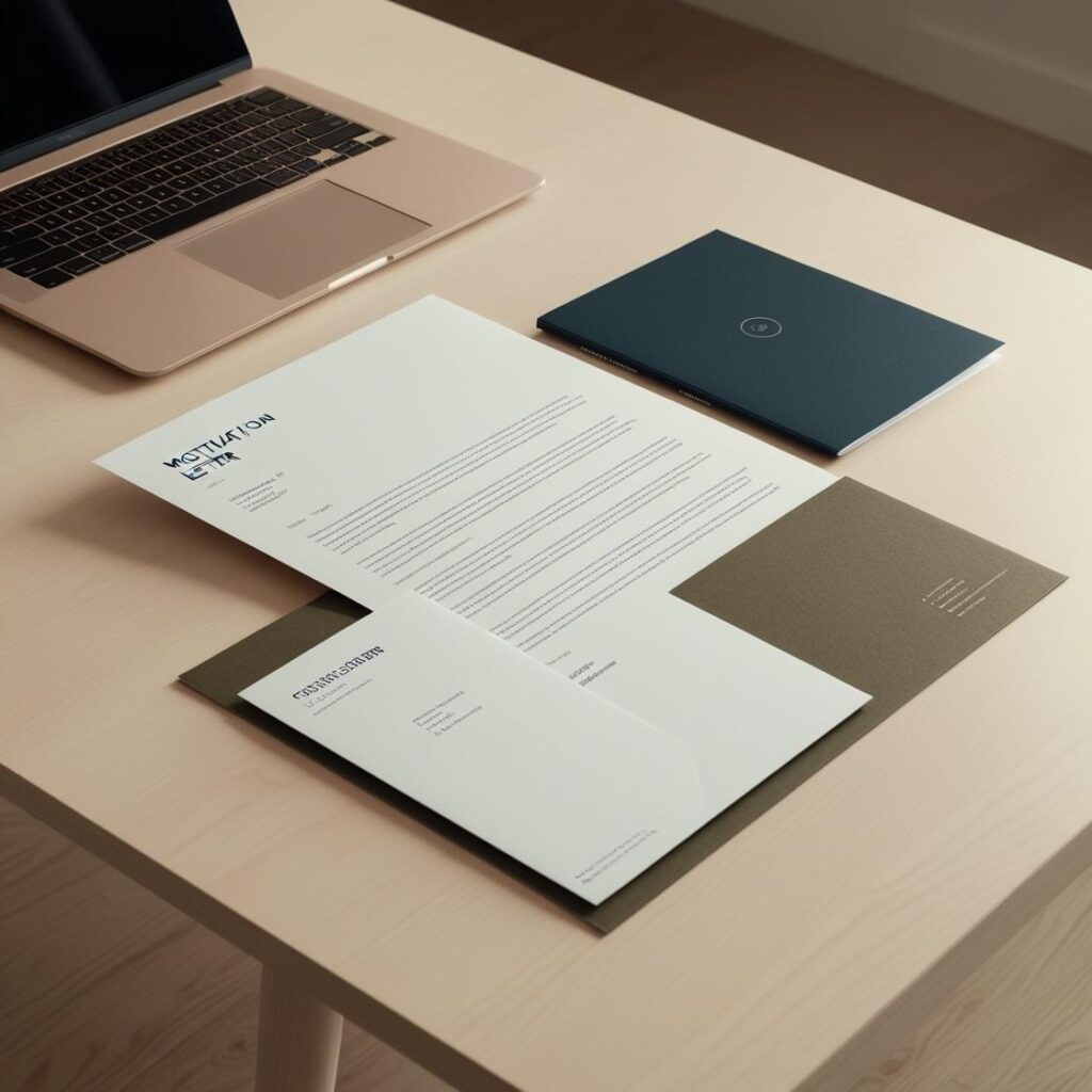 motivation letter and cv